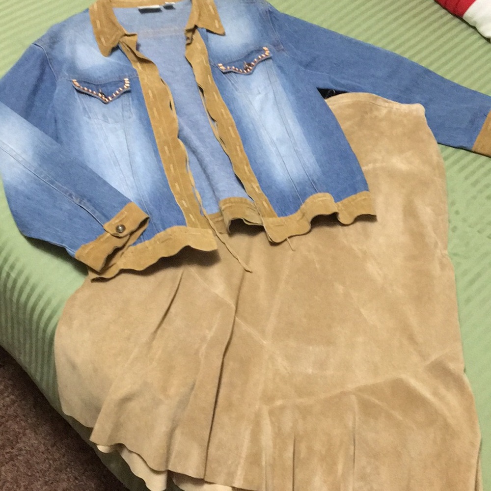 Suede combo